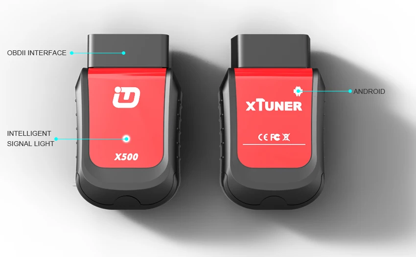 XTuner X500 автоматический диагностический инструмент через Bluetooth на Android телефон для двигателя ABS/батарея/DPF/EPB/масло/TPMS/Immo XTuner X500