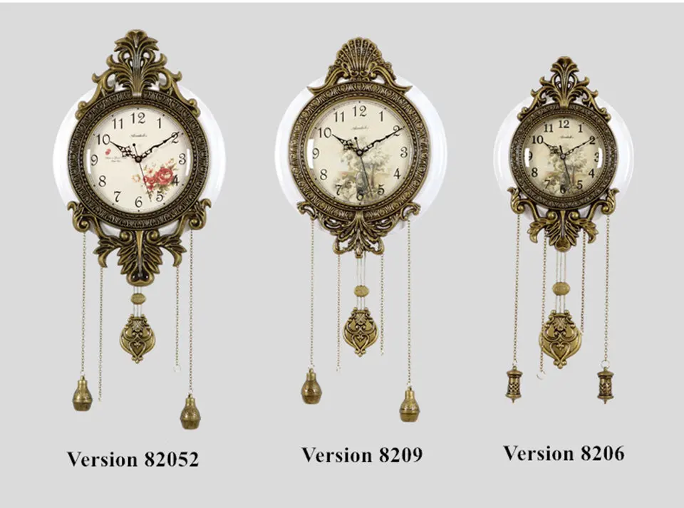 Европейские ретро настенные часы свадебные антикварные часы механизм кварцевые цифровой подарок на день рождения Relogio Parede украшение дома WZH431