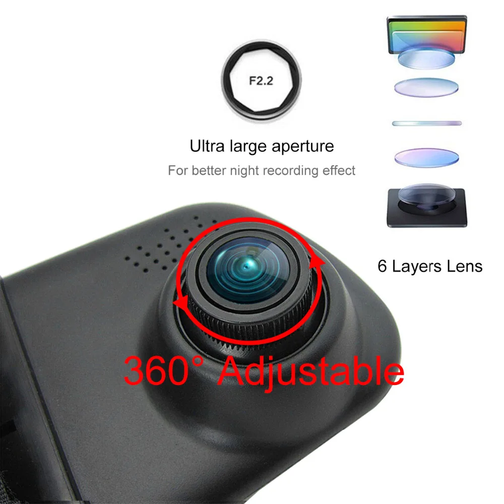 New 3.5 inch Convenience Full HD 1080p Video Recorder Car camera Driving Recoder super Night Vision Automatic recorder dash cam