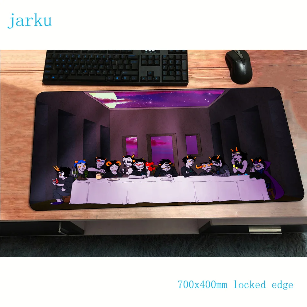 Коврик для мыши homestucks 700x400x3 мм популярный игровой коврик геймпад ПК с массивным