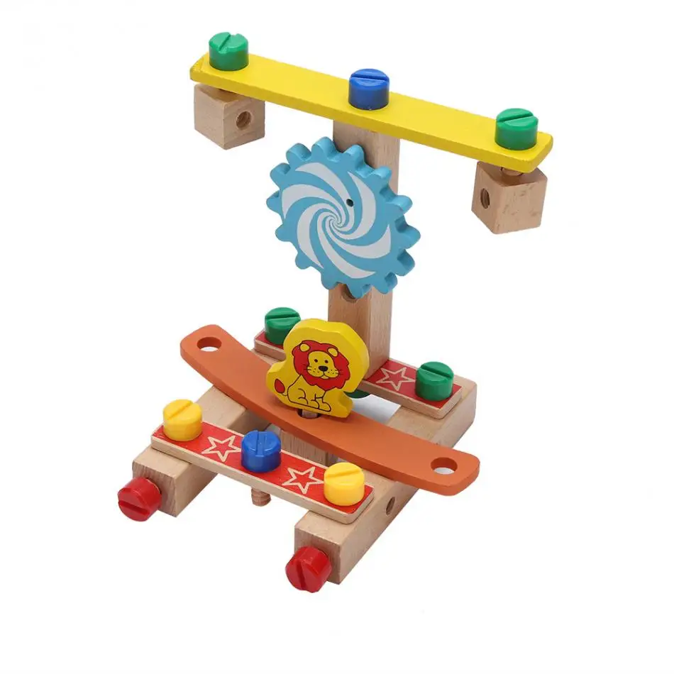 2 типа DIY Деревянные разборные игрушечные кресла, инструмент для сборки, игрушки из орехов, деревянные головоломки, обучающие игрушки для детей, подарок на день рождения
