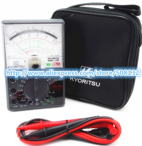 KYORITSU 1109s Analogue Multimeters with Carrying Case !!brand new