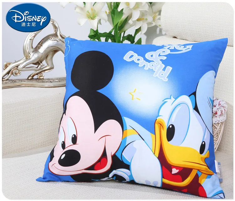 Disney черные чехлы для мобильных телефонов с Микки и Минни подушки Чехол Подушка