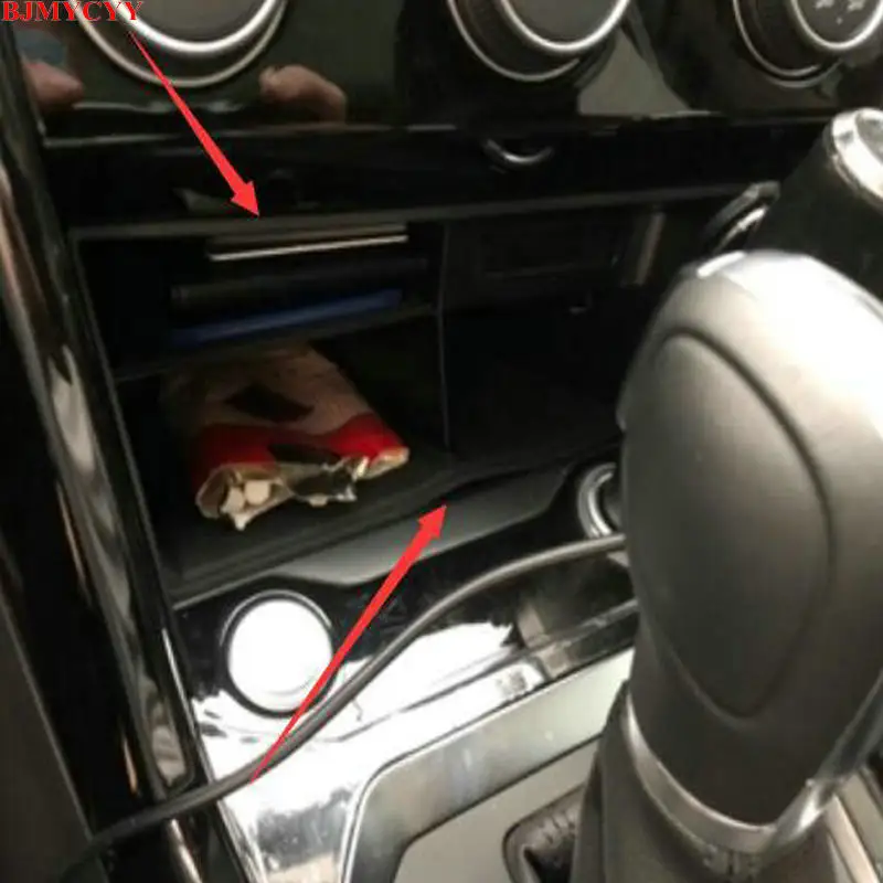 BJMYCYY For Volkswagen t roc troc T-ROC 2018Storage and arrangement of internal accessories of automobile central storage box