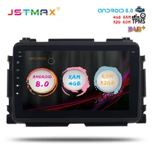 JSTMAX 8″ Android 8.0 Car GPS Radio Player for Honda Vezel HR-V HRV XR-V 2014-2017 with Octa Core 4GB+32GB Auto Stereo DAB+