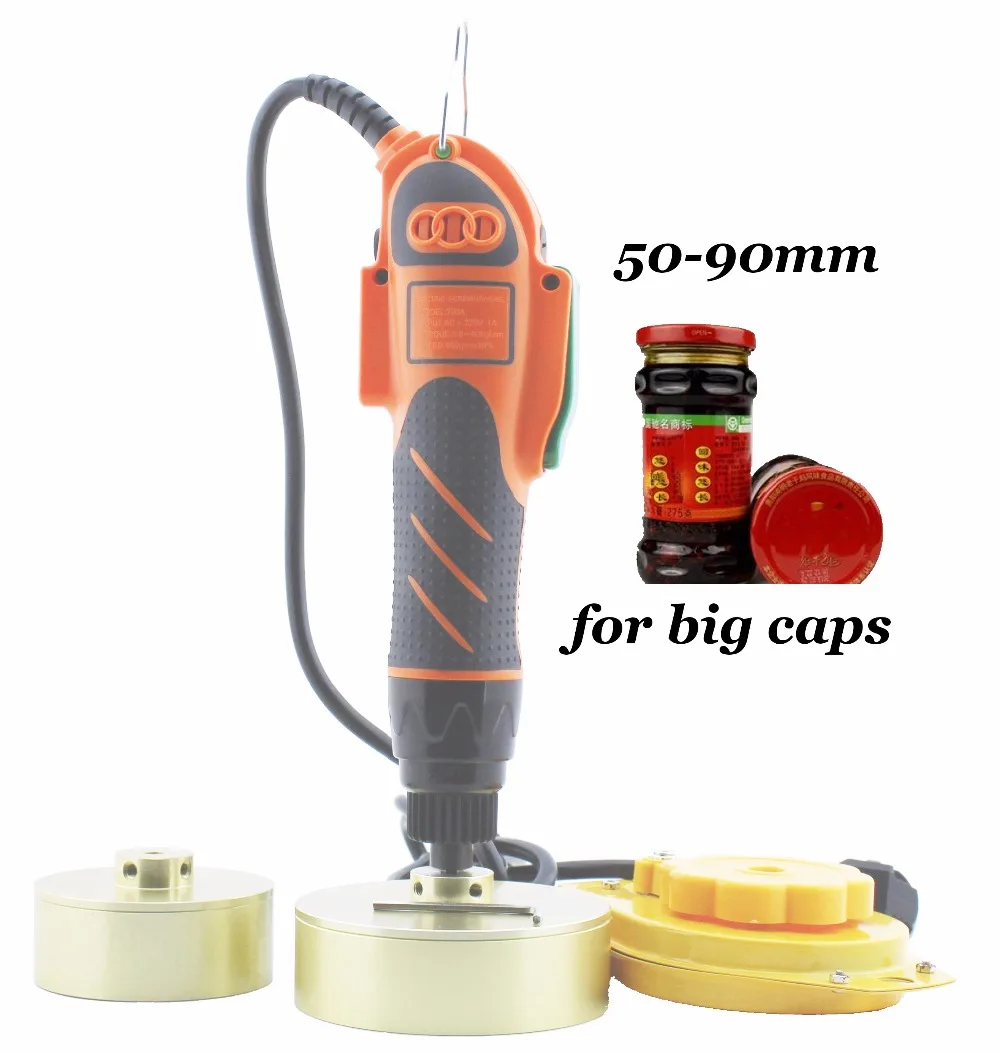Clearance Pneumatic Big Cap Hand Held Bottle Capping Tool Plastic Bottle Capping  50-90mm Cap Screw Capping Machine 64kg/fcm Manual Capper 2 Clearance Pneumatic Big Cap Hand Held Bottle Capping Tool Plastic Bottle Capping  50-90mm Cap Screw Capping Machine 64kg/fcm Manual Capper 2