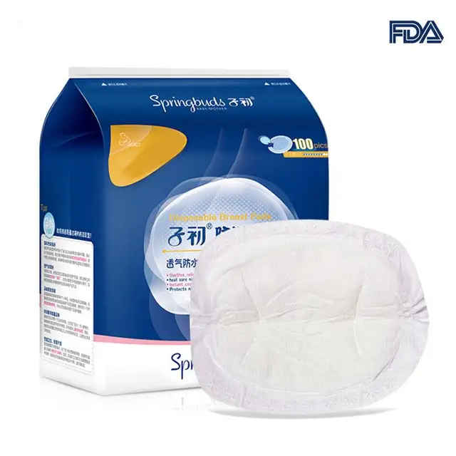 100 PCS Per Set Anti-overflow Breast Pad Disposable Pregnant Women Maternal Anti-Leakage Breast Paste Anti-overflow Milk Pad
