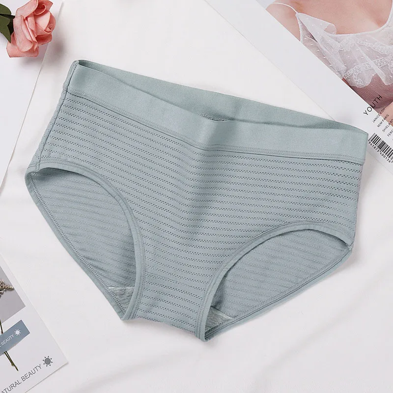3Pcsset Women Underwear Cotton Sexy Everyday Ladies Girls Panties Plus Size Briefs Intimates Lingerie Knickers L-XXL (11)