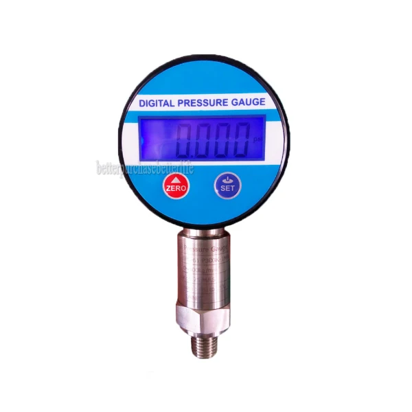 Battery Powered Mini Type Digital Pressure Manometer Gauge, 0 60Mpa(8700psi), G1/4, 0.25, 5