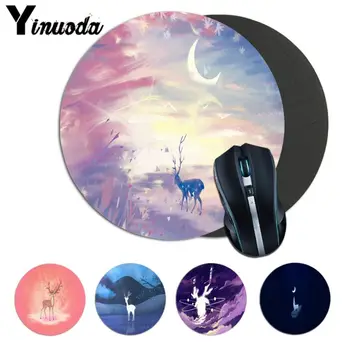 

Yinuoda Mule Deer on the Clouds Soft Rubber Professional Gaming Mouse Pad computer desk mat for gaming Keyboard Mat Desk Mat