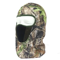 Mascarilla protectora biónica para el cuello, máscara de camuflaje, bufanda, sombrero de caza, sombrero de invierno
