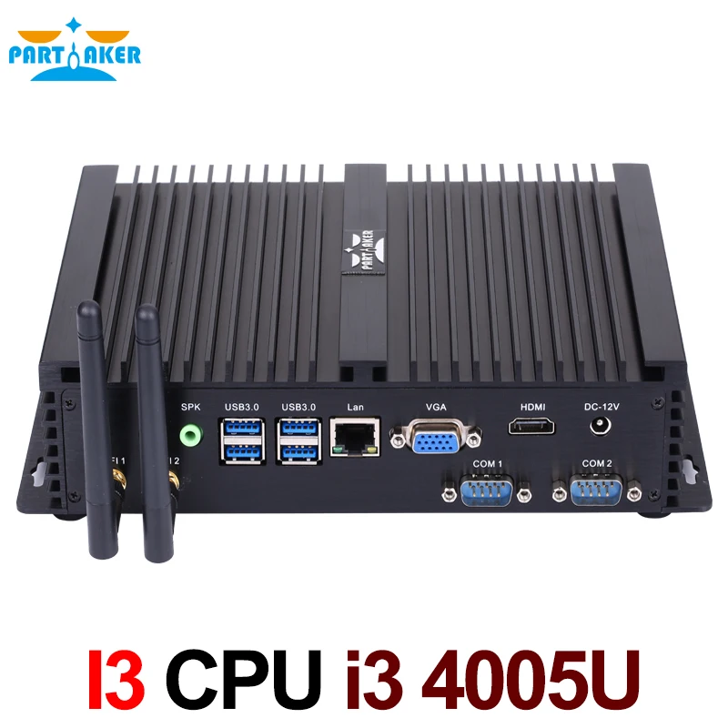 Core HTPC Computer i3 4005U i3 4010U i3 Mini PC Computer TV box 300M Wifi 4