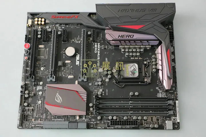 Бесплатная доставка оригинальная материнская плата для ASUS MAXIMUS 8-го героя DDR4 LGA 1151 USB2.0 USB3.0 USB3.1 64 GB настольная материнская плата