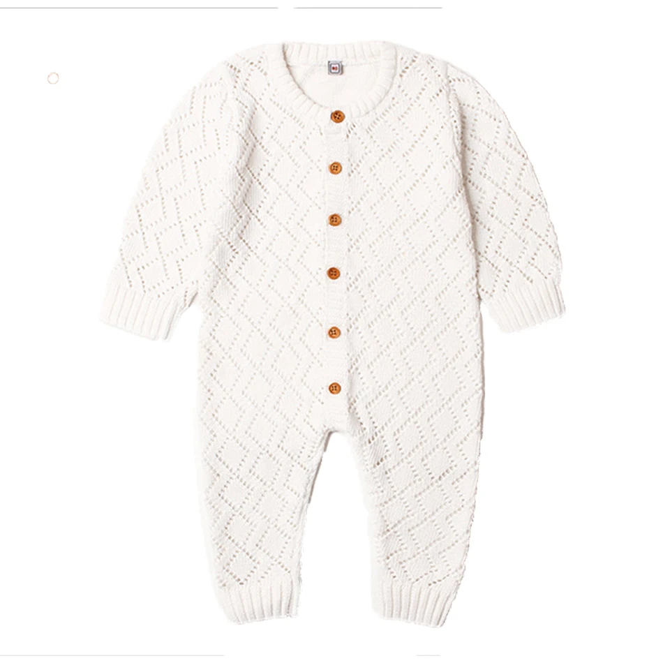 Baby Rompers Spring Thin Newborn Onesie Long Sleeve Overalls Summer Air