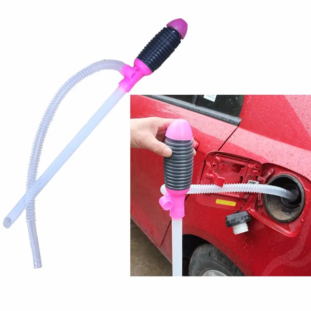 Manual Fuel Oil Pump Sucking Pipe Gasoline Diesel Extractor Pumping