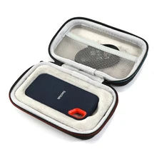 Новая сумка для планшета EVA для двойной флеш-накопитель SanDisk 500 GB/250 GB/1 ТБ/2 ТБ Экстрим Портативный SSD(SDSSDE60) Путешествия Защитная переносная сумка для хранения