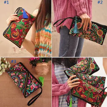 

2017 Vintage Messenger Handbag Ethnic Boho Embroidered Floral Bags Shoulder Purse Gift XIN-Shipping