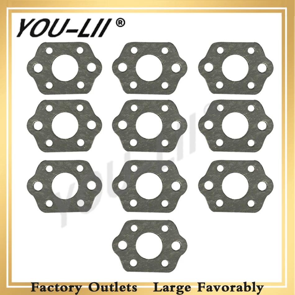 

YOULII 10Pcs Carburetor Muffler Gasket Kit For STIHL MS 180 170 MS180 MS170 018 017 Chainsaw Replacement Parts