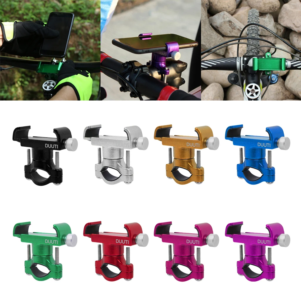 

Bike Bicycle Motorbike Handlebar Stem Mount Smart Phone Holder Accessories 360° Rotating Motorcycle Phone GPS Power Bank Keeper