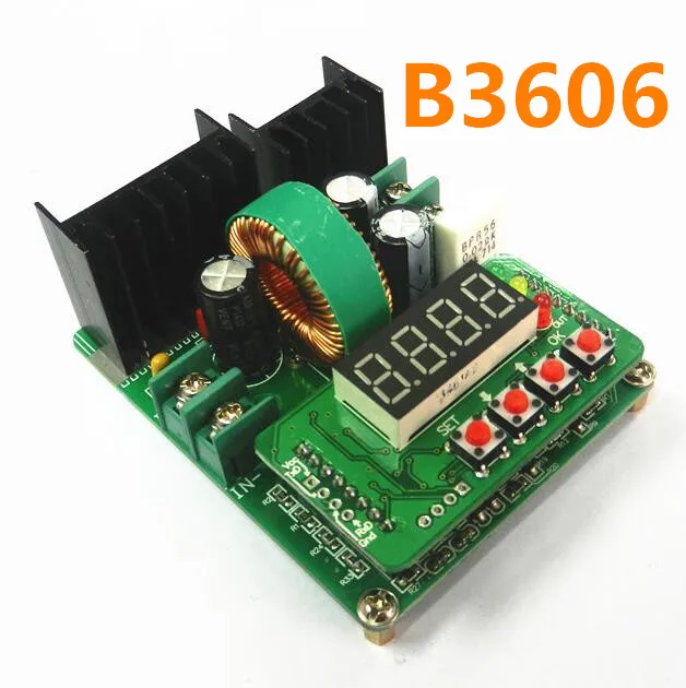 

B3606 NC DC-DC Step Down Buck Module Constant Voltage Current LED Driver Solar Battery Charging Digital controller