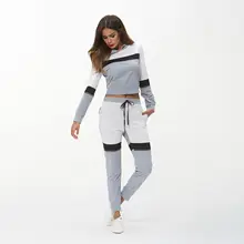 Women Tracksuit Sportswear female Hooded Hoodies Sweatshirt+pant Patchwork Running Jogging Leisure Sport Suit Workout Set Women Tracksuit Sportswear female Hooded Hoodies Sweatshirt+pant Patchwork Running Jogging Leisure Sport Suit Workout Set