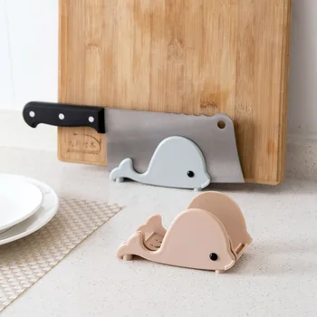 

Multifunctional whale sponge board holder with sucker kitchen wall Knife Stand Storage rack phone stand