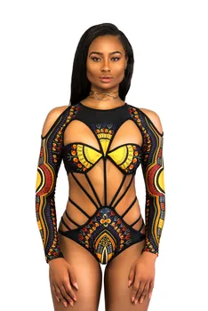 

2019 new fashion style african women plus size print bikini
