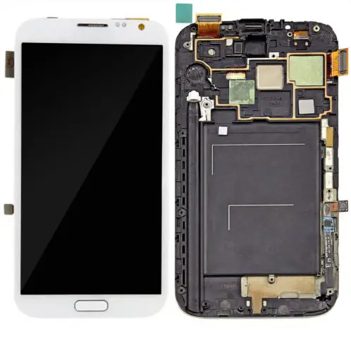 

A Replacement LCD Touch Screen Digitizer For Samsung Galaxy Note 2 N7100 T889 i317 N7105 with frame free shipping