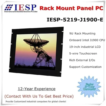 

Rack mount Industrial Panel PC, 19 inch LCD, J1900 CPU, 4GB RAM, 500GB HDD, 4*RS232, 4*USB, Touch panel pc, industrial computer