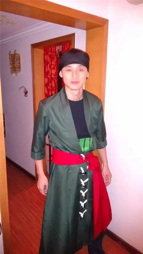 Аниме одна деталь Roronoa Zoro зеленый костюм косплей униформа наряд Хэллоуин взрослых костюмы для женщин/мужчин Carnaval Disfraces S-XL