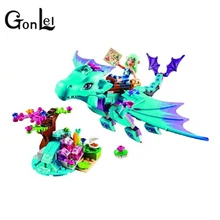GonLeI 214pcs set Bela 10500 The Water Dragon Adventure Building Bricks Blocks DIY Educational toys Compatible