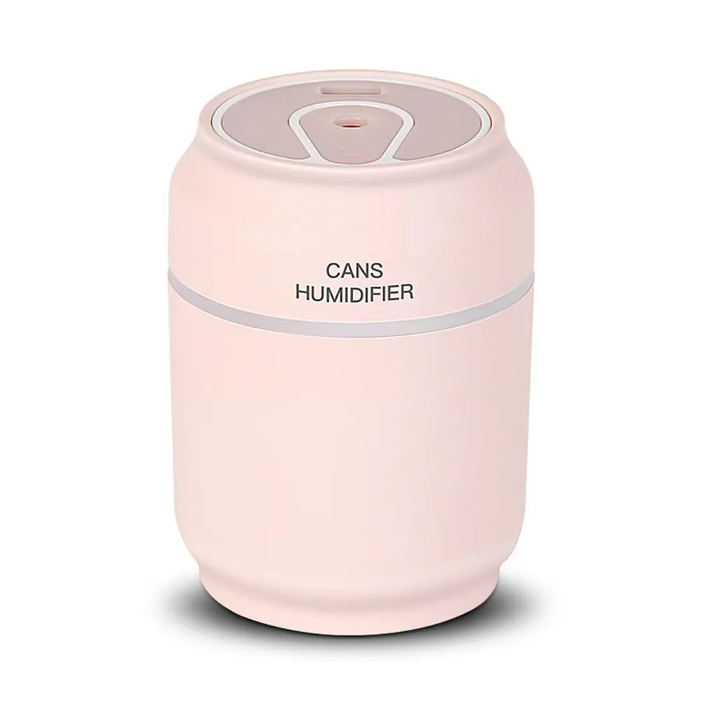 

Cans Type Humidifier 3 In 1 Mini Air Purifier USB Car Power Bank Portable Vehicle Humidifier Silent Bedroom Desktop Diffuser