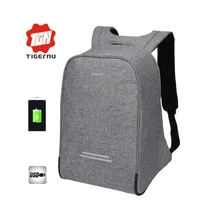Tigernu Анти-Вор USB зарядка 15,6 дюймов бизнес ноутбук рюкзак для wo мужчин мужской школьный рюкзак сумка мужская Mochila