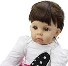 29Inch Silicone Reborn Babies Realistic Newborn Baby Doll Lifesize Doll Baby Real Baby Girl toys Christmas Gift