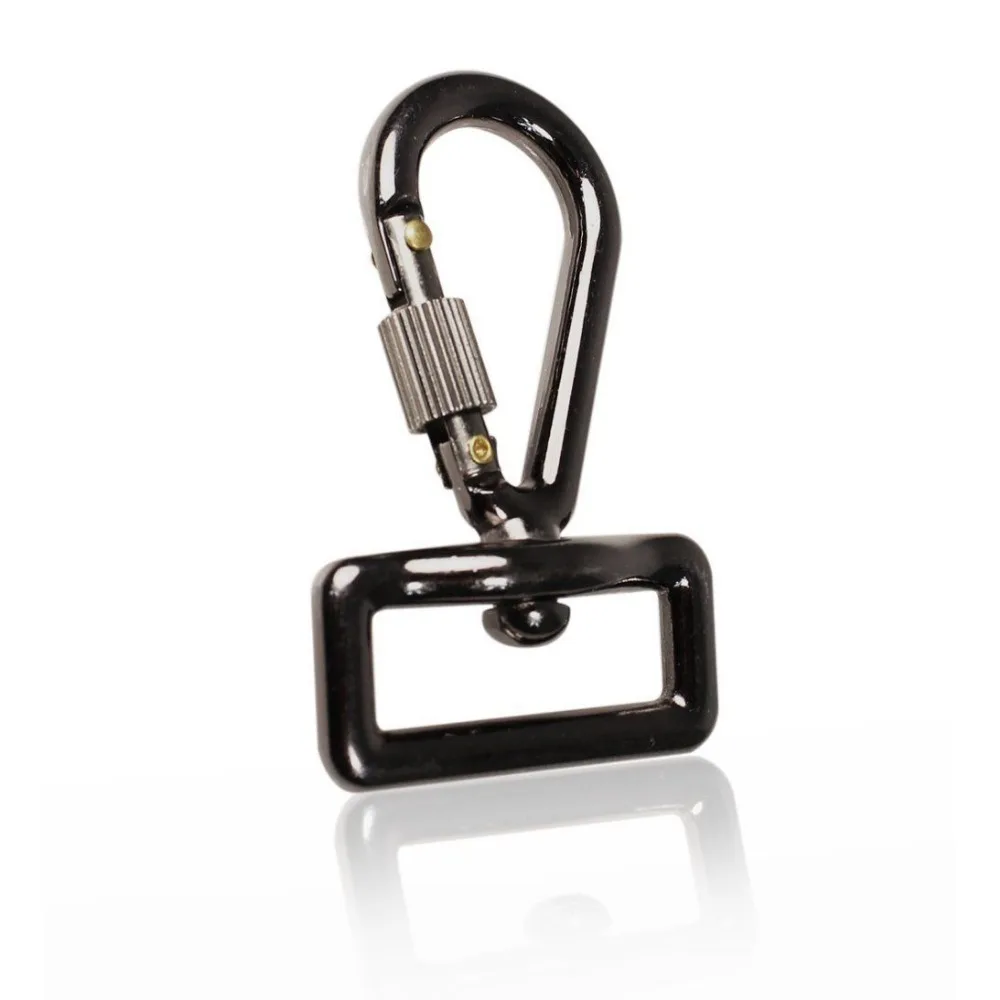 Quick Release Trigger Snap Hook Ring Carabiner with Screw Lock for DLSR