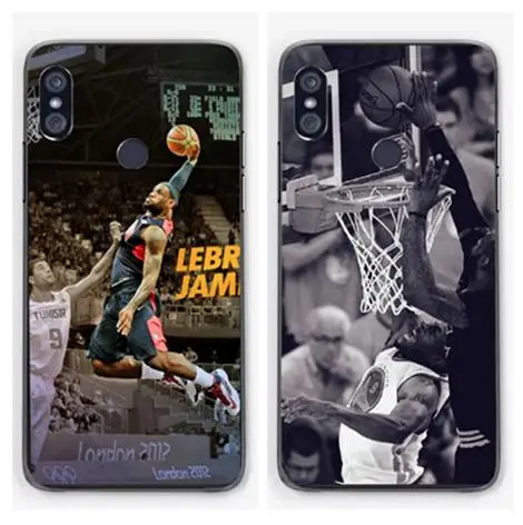 

LeBron James Basketball star design plastic soft silicon cover case for xiaomi redmi note 5 / redmi note 7