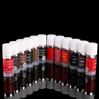 

12Pcs/set Professional 10ml/bottle Semi-Permanent Makeup Micro Pigment Cosmetic Color Ink MIK301