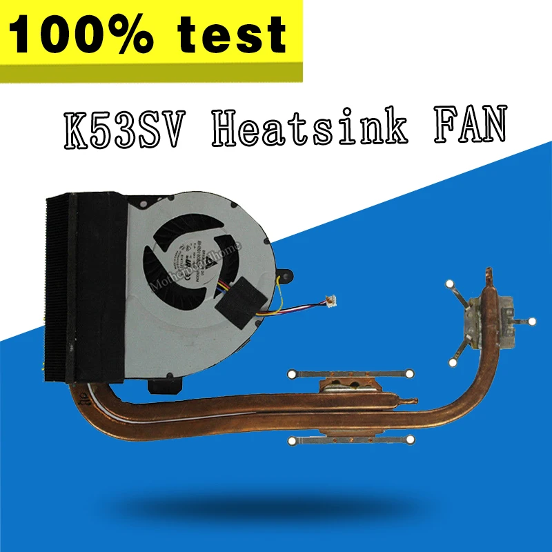 ل Asus K53 X53 K53S A53S X53S K53SV K53SM K53SJ K53SC مروحة تبريد كمبيوتر محمول المبرد غرفة تبريد KSB06105HB