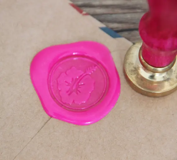 Flower Wax Seal Stamp/ spring Sealing Wax Seal/Wax Stamp/ WS142in