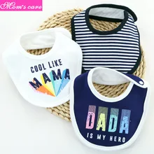 3 шт./лот, детские нагрудники, бандана, хлопок, высокое качество, Babadores Para Bebe, слюнявчик для младенцев, полотенце для мальчиков и девочек KF1000