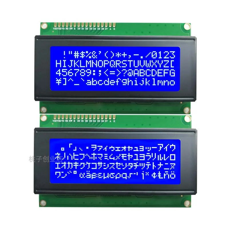 

1Pcs 2004A LCD screen 2004LCD 98X60MM 3D printer LCD 5V 20X4 characters Blue screen / Yellow screen / Gray screen