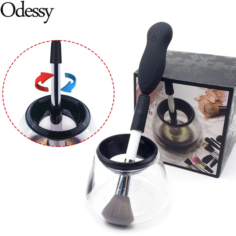 Electric makeup brush cleaner and dryer Automatic spinning make up brush cleaner&dryer machine 3 colors Electric makeup brush cleaner and dryer Automatic spinning make up brush cleaner&dryer machine 3 colors