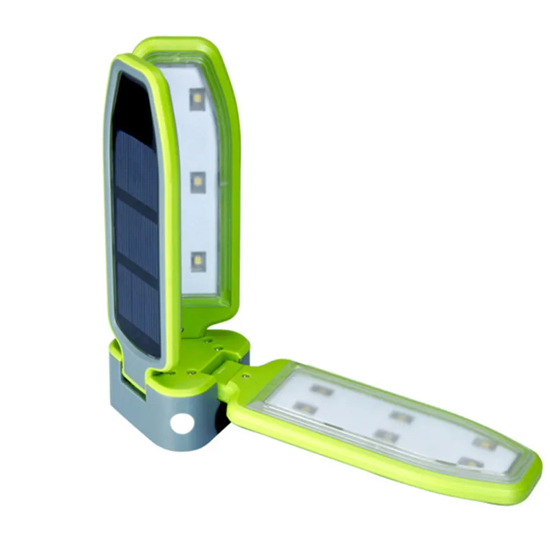 Shamrock Shaped LED Solar Powered Hanging Tent Camp Lights Outdoor