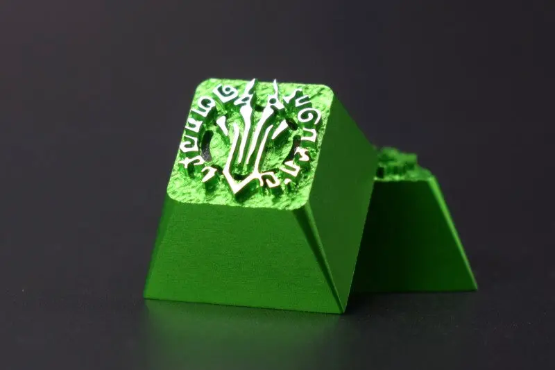 1 шт. полупрозрачный анод алюминиевый сплав Keycap MX Переключатель R4 ESC механическая клавиатура Keycaps для дарксайдеров