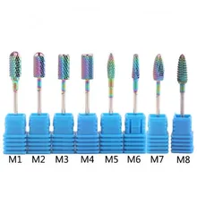 Вольфрамовая сталь ногтей дрель инструмент для нейл-арта ногтей, предназначенный для магазина 2,35 мм сплав дрель аксессуары электрический фреза