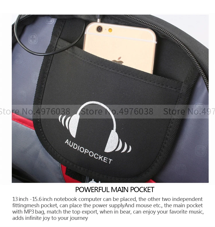 Большой мужской рюкзак mochila с защитой от кражи, рюкзак для путешествий rugzak, 15,6 дюймов, швейцарский рюкзак для ноутбука, мужской водонепроницаемый рюкзак