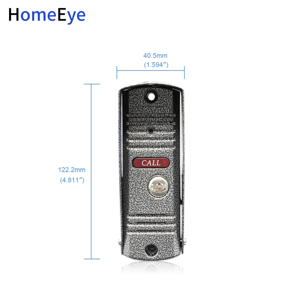Door Phone Intercom Outdoor Call Button Call Panel 1200TVL Build-in Camera Apartment Security Doorbell IR Night Vision