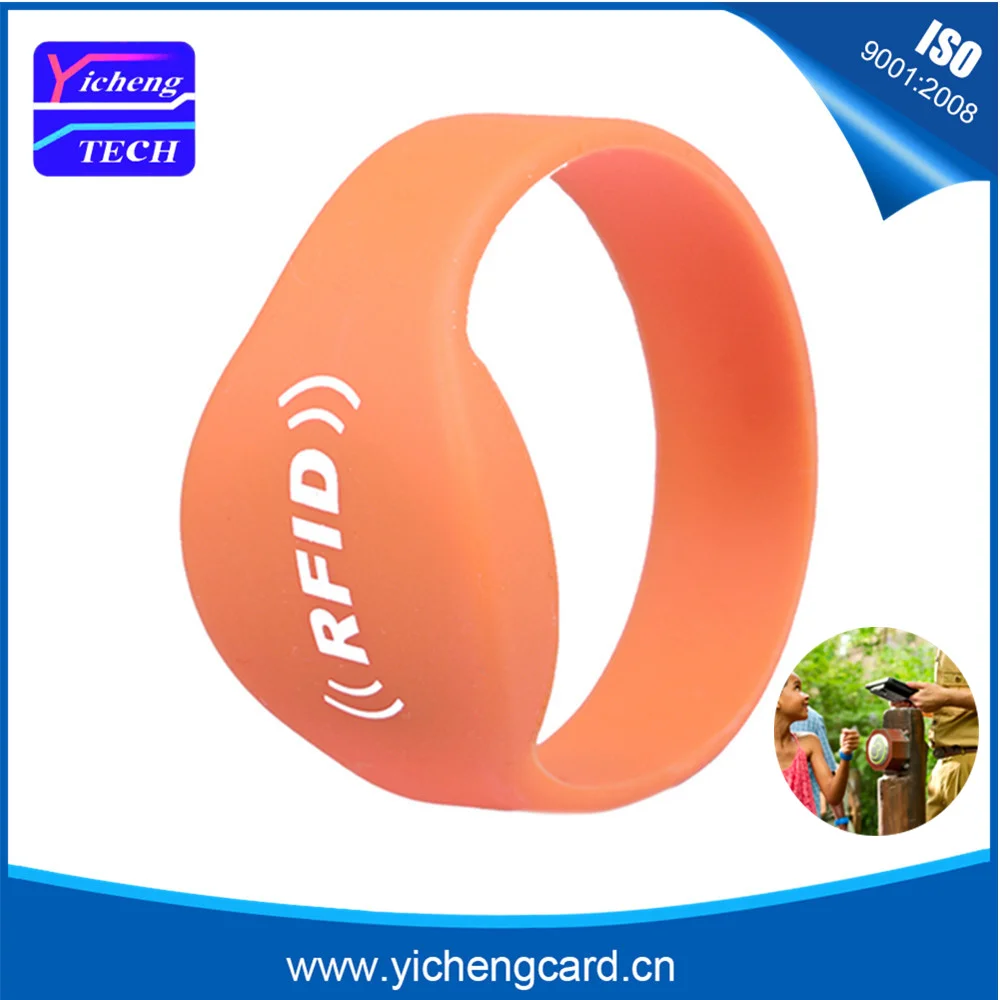 100pcs Waterproof 125Khz RFID Wristband EM4100 Bracelet Silicone Proximity Smart Card Watch Type for Access Control
