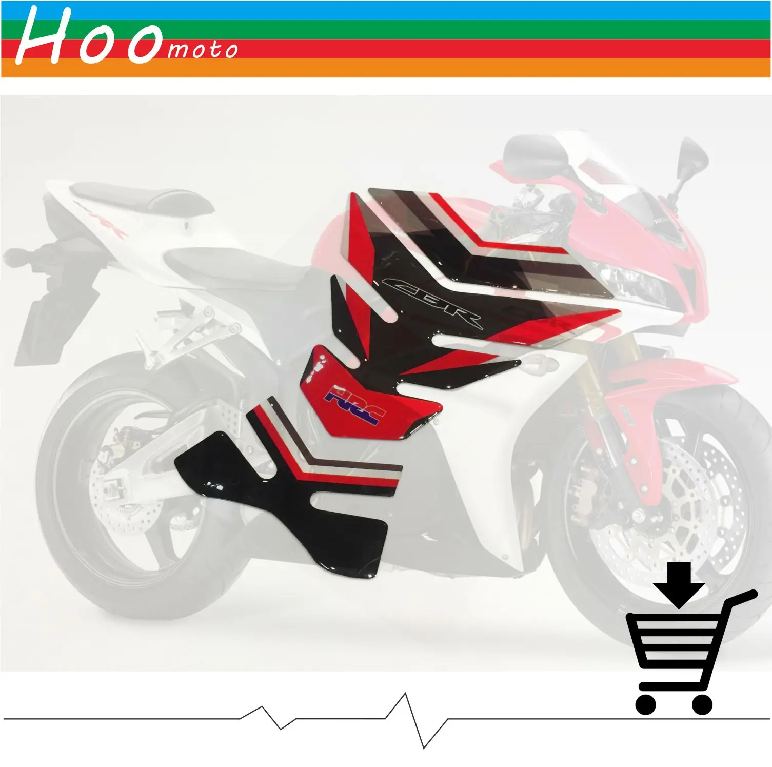

3D Tank Pad Protector Sticker High Quality Motorcycle Accessories Oil Tank Decals for Honda CBR600RR 1000RR CBF CB 250 F2 F3 F4