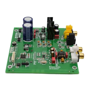 

Upgraded version ES9038 Q2M I2S DSD Decoder Coaxial Fiber input DAC decoding board For hifi amplifier audio